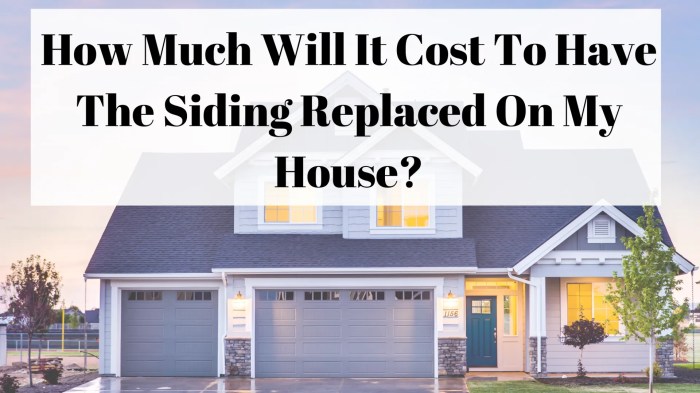 Siding Replacement Costs By Type | Siding Costs